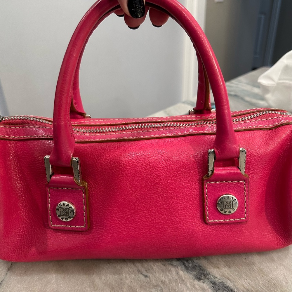 Michael Kors Pink Leather Handbag